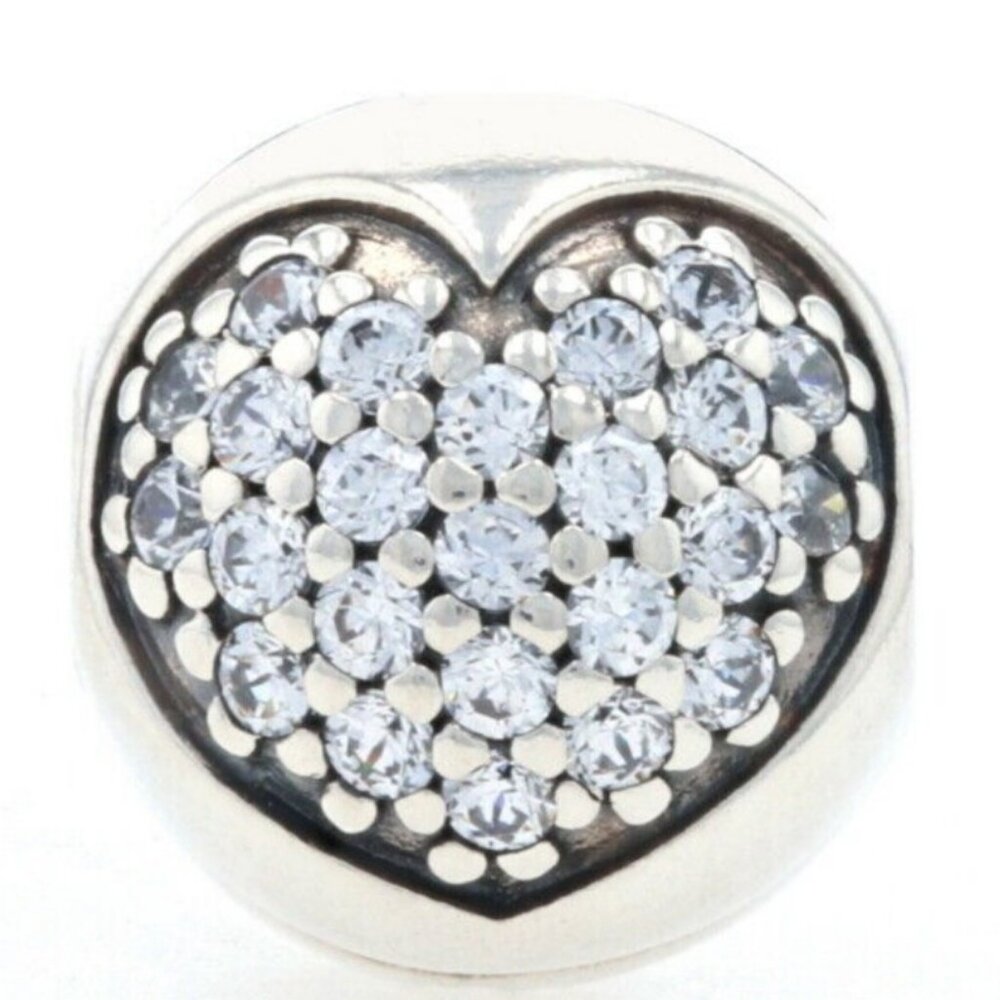 Sterling Silver Pandora Love of My Life Clip Charm
